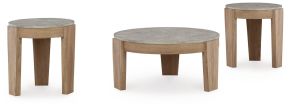 Signature Design by Ashley® T237-13 Guystone - Light Brown - Occasional Table Set (Set of 3)