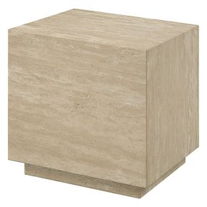 ACME LV04246 Deon - End Table - Beige Travertine