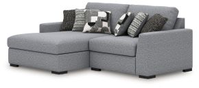 Benchcraft® 61305S11 Benchcraft® 61305S11 Bealton - 2-Piece Sectional With LAF Corner Chaise - Salt and Pepper
