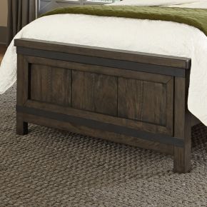 Liberty Furniture 759-BR12 Thornwood Hills - Twin Panel Footboard - Dark Brown