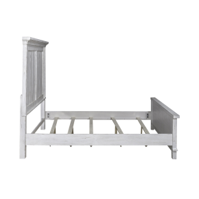 Liberty Furniture 237-BR90 River Place - Poster/Mansion Bed Rails - White