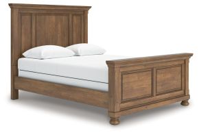Ashley Furniture PCB779B2 Ashley Furniture PCB779B2 Feddinger - Queen Panel Bed - Medium Brown