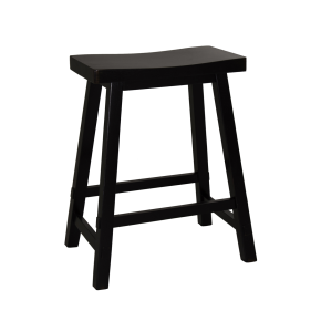 Liberty Furniture 48-B1824 Creations - 24" Sawhorse Counter Stool - Black