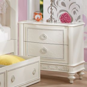 ACME BD02266 Dorothy - Nightstand With 2 Drawers - Ivory