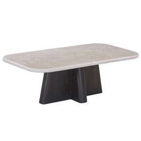 ACME LV04765 Jacory - Coffee Table With Bottocino Marble Top - Espresso