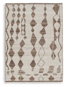 Ashley Furniture R406792 Brettler - 5' x 7' Rug - Beige / Brown