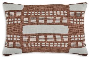 Signature Design by Ashley® A1001039 Ackford - White / Rust - Pillow (Set of 4)