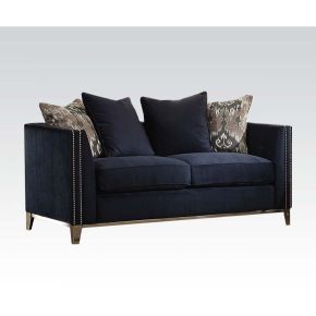 ACME 52831 Phaedra - Loveseat - Blue Fabric