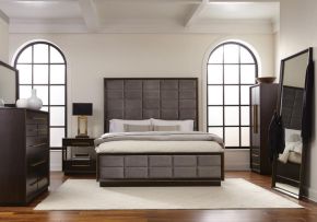 CoasterElevations 223261KW-S5 Durango - 5 Piece California King Bedroom Set - Peppercorn