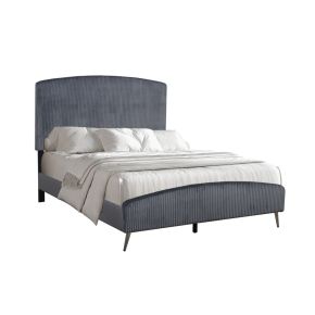 New Classic B4378G-315 Kailani - 5/0 Queen Headboard, Footboard & Slats - Gray