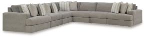 Signature Design by Ashley® 58103S8 Avaliyah - 7-Piece Sectional - Ash