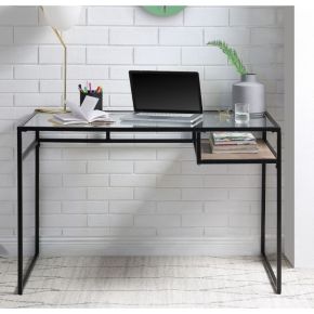 ACME 92580 Yasin - Desk - Black & Glass