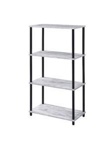 ACME 92737 Nypho - Bookshelf - Antique White & Black