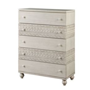 ACME BD00699 Roselyne - Chest - Antique White Finish