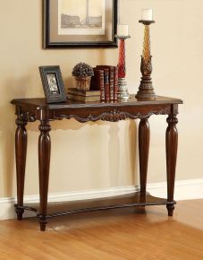 Furniture of America CM4915S Bunbury - Sofa Table - Cherry