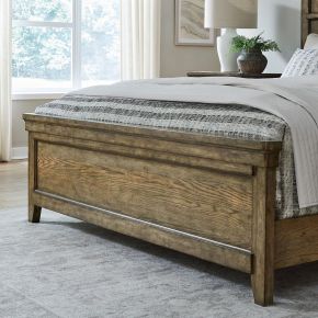 Liberty Furniture 930-BR14 Carolina Park - Queen Panel Footboard - Brown