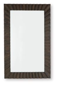 Signature Design by Ashley® A8010428 Advin - Accent Mirror - Dark Brown