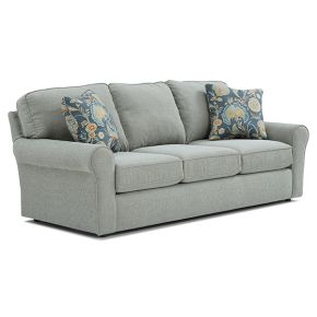 Best Home Furnishings S50 Hanway Stationary Sofa With Two (2) Pillows