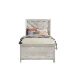 Samuel Lawrence Furniture S466-BR-K2 Riverwood - Full Bed with Panel Headboard