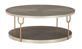 Signature Design by Ashley® T178-8 Ranoka - Platinum - Round Cocktail Table