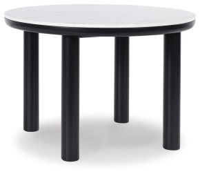 Signature Design by Ashley® D429-15 Xandrum - Black - Round Dining Room Table