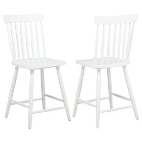 Coaster Fine Furniture 122509WHT Andrews - Windsor Counter Height Dining Side Chair (Set of 2) - White