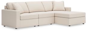 Signature Design by Ashley® 92103S18 Modmax - 3-Piece Sectional With Raf Corner Chaise - Oyster