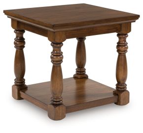 Ashley Furniture T609-3 Sturlayne - Rectangular End Table - Brown