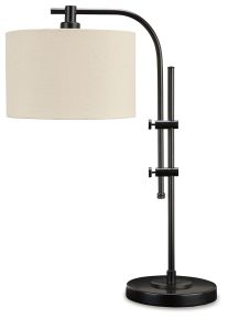 Signature Design by Ashley® L206043 Baronvale - Metal Accent Lamp - Black