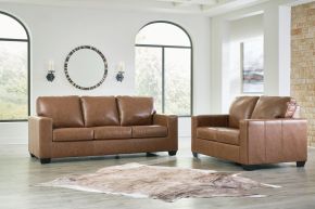 Signature Design by Ashley® 55603/38/35 Bolsena - 2 Pc. - Sofa, Loveseat - Caramel