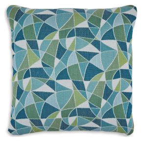 Signature Design by Ashley® A1900005 Seanow Next-Gen Nuvella - Pillow (Set of 4) - Green / Turquoise / White