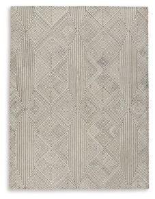 Signature Design by Ashley® R406801 Jadott - Beige / Brown - Large Rug