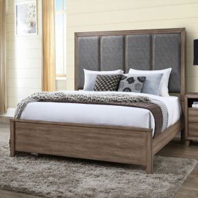 New Classic B3412-315 Harrisburg - Queen Headboard, Footboard & Slat Kit - Walnut