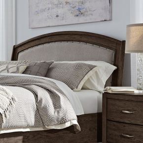 Liberty Furniture 805B-BR23HU Avalon - Queen Upholstered Headboard - Brown