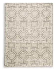 Signature Design by Ashley® R407322 Maconville - 5' x 7' Rug - Ivory / Gray
