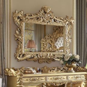 ACME BD01476 Bernadette - Mirror - Gold