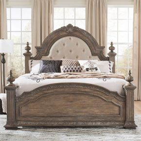 Liberty Furniture 502-BR-CPS Carlisle Court - California King Poster Bed - Brown