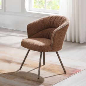 ACME DN04758 Lidi - Side Chair (Set of 2) - Rust Orange