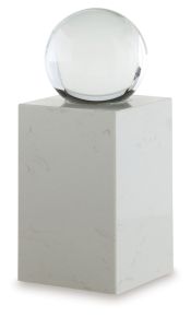 Signature Design by Ashley® A2000778 Sellner - 14" Sculpture - Clear / White