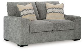 Signature Design by Ashley® 2490435 Dunmor - Graphite - Loveseat