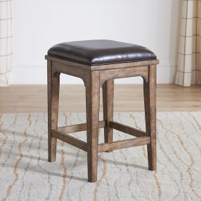 Liberty Furniture 246-OT9001 Ashford - Upholstered Console Stool - Light Brown
