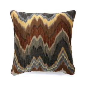 Furniture of America PL6008S-2PK Seismy - Pillow (Set of 2) - Brown / Multi