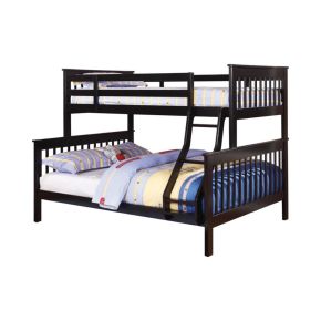 CoasterEveryday 460259B1 Chapman - Twin over Full Headboard & Footboard, Box 1 of 3 - Black
