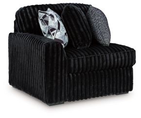 Signature Design by Ashley® 9810364 Midnight-Madness - LAF Corner Chair - Onyx