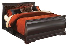 Ashley Furniture B128B4 Ashley Furniture B128B4 Huey Vineyard - Queen Sleigh Bed - Black