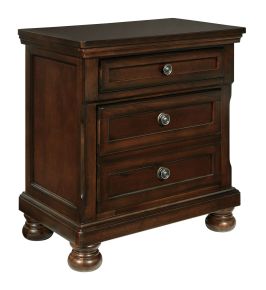 Millennium® by Ashley B697-92 Porter - Dark Brown - Two Drawer Night Stand