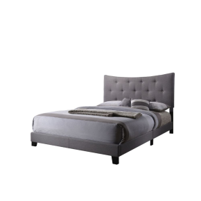 ACME 26360Q Venacha - Queen Bed - Gray Fabric