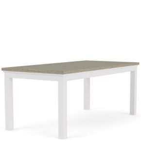 Riverside Furniture 37250 Cora - Rectangular Leg Dining Table - Cloud / Fog