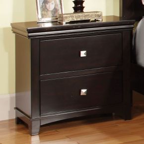 Furniture of America CM7113EX-N Spruce - Nightstand - Espresso