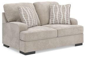 Benchcraft® 5990235 High Profile - Loveseat - Taupe